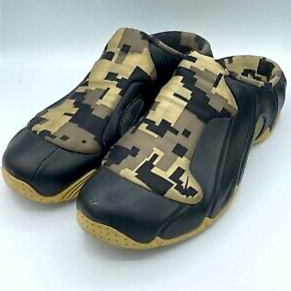 RARE 1990s OG Nike Clogposite JAPAN Slide - Digital Camouflage - US Size 8 M